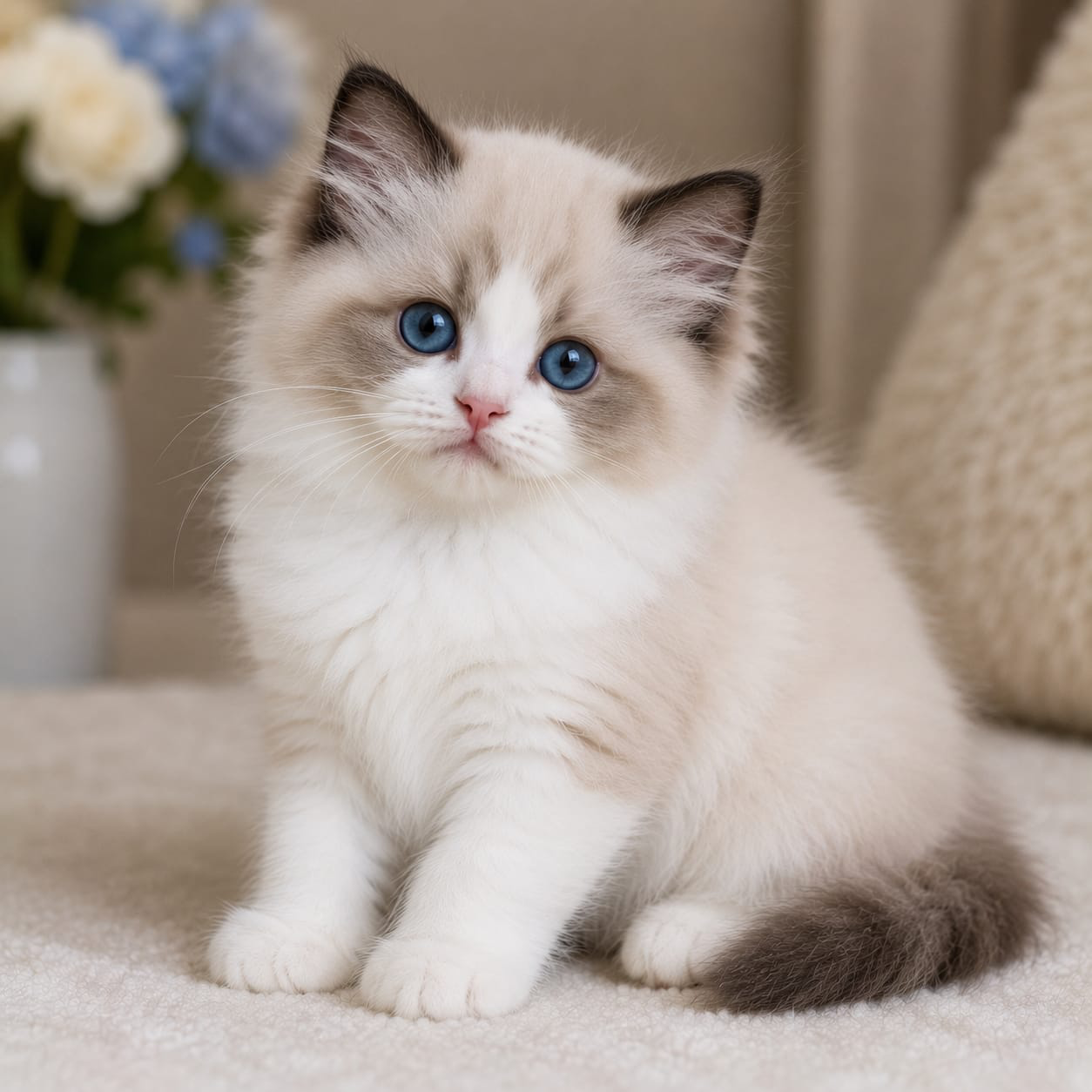Ragdoll kitten